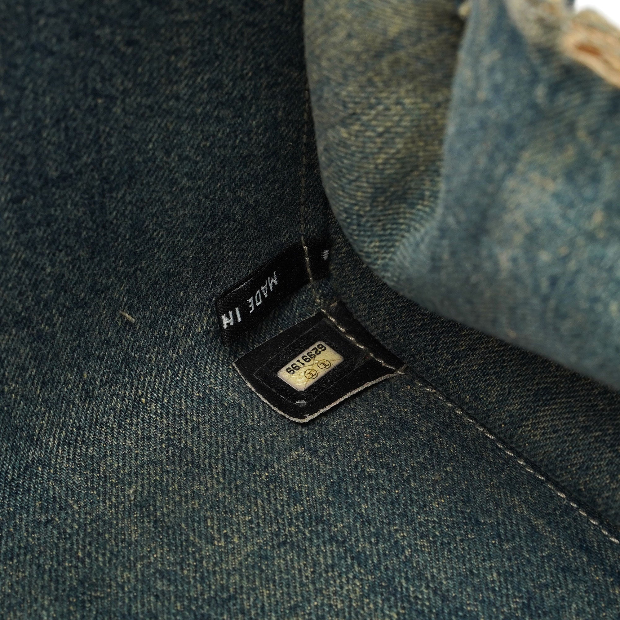 Navy Denim Brown Leather 2.55