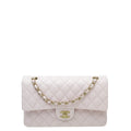 Chanel Baby Pink CC Classic Caviar Double Flap Medium Bag