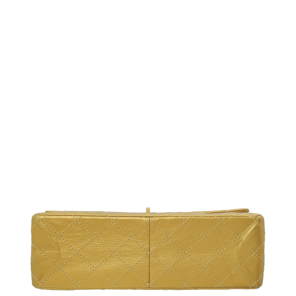 Chanel Metallic Gold 2.55 Reissue 226 Flap Bag