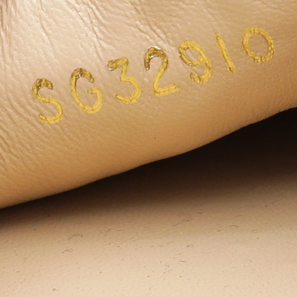 Chanel Beige CC Crochet Cap Toe Espadrille 36