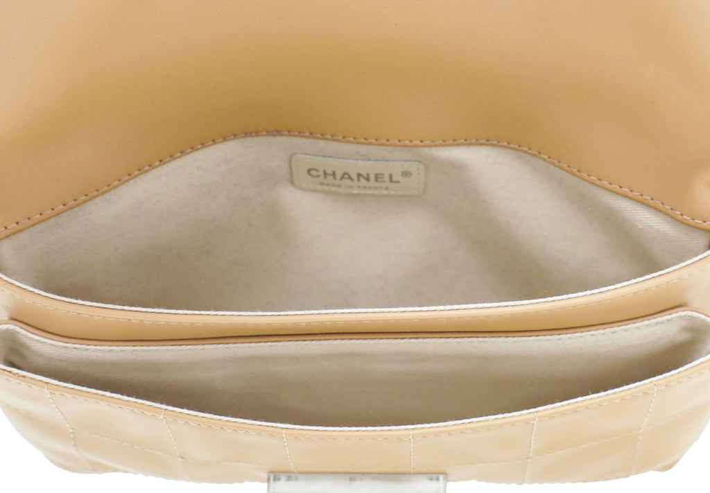 Chanel Beige Giant Reissue Lock Bag