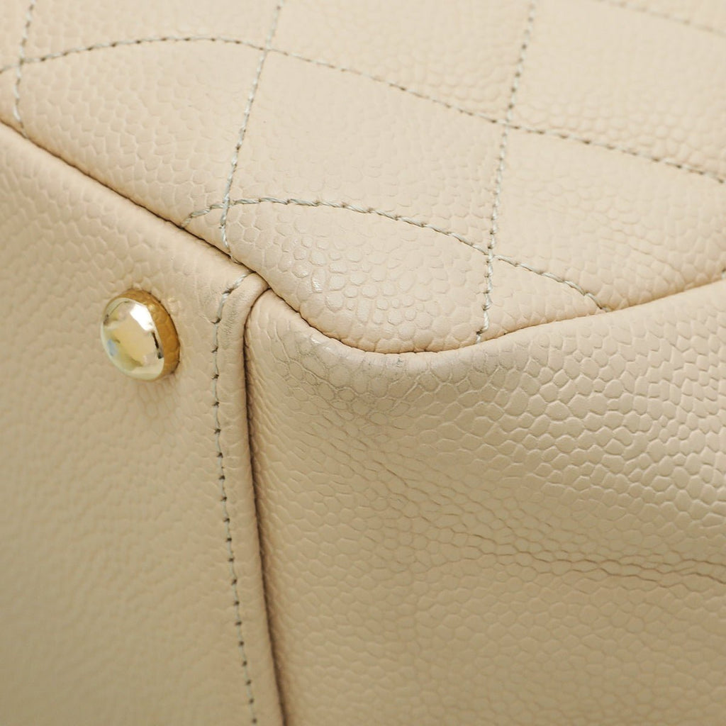 Chanel Beige Petite Shopping Tote (PST) Bag
