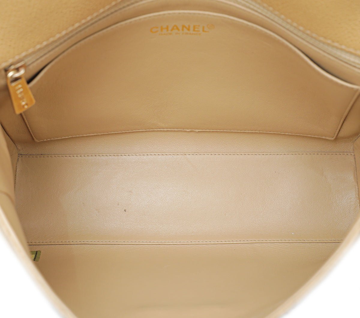Chanel Beige Vintage Shoulder Bag