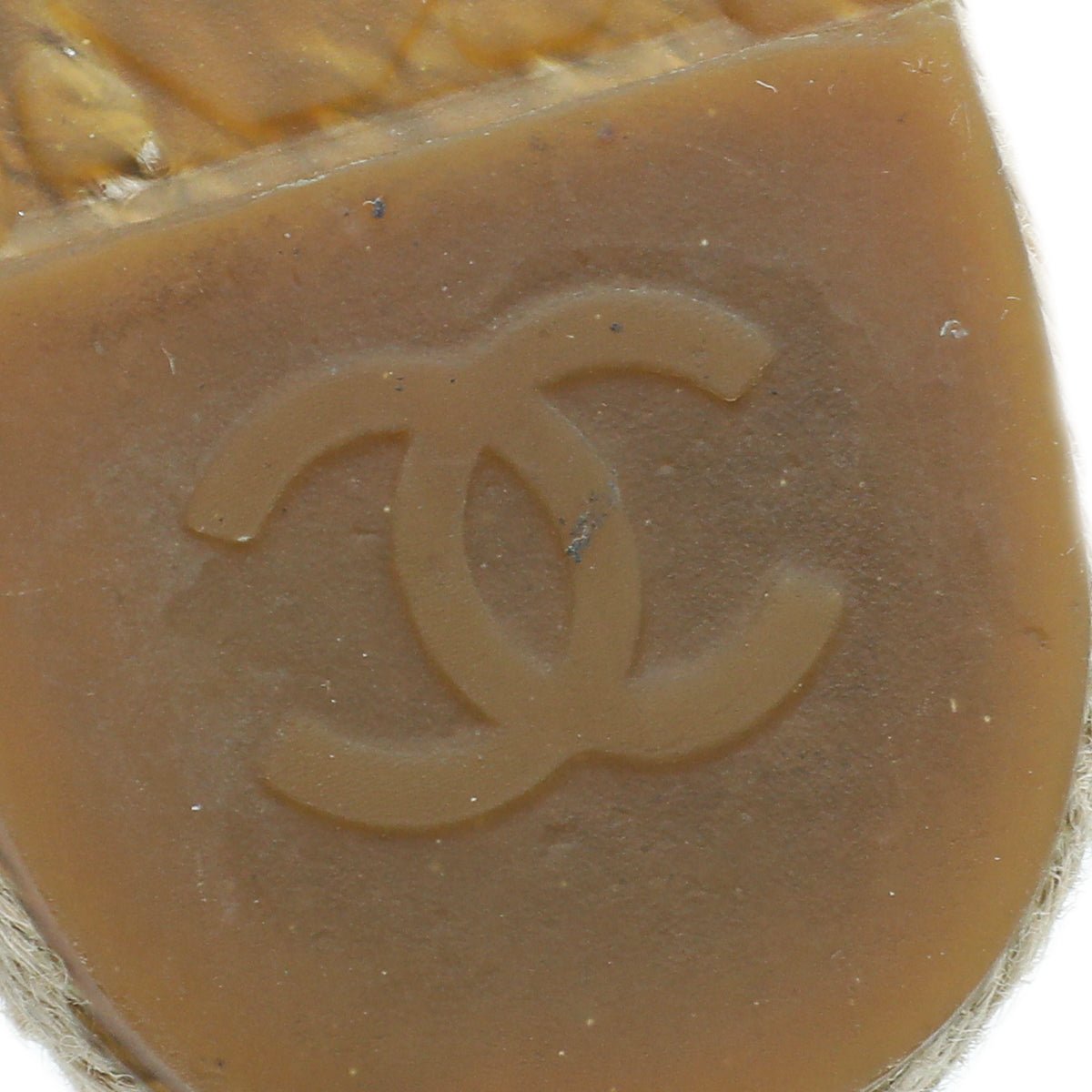 Chanel Bicolor Camellia Studded Espadrille 37