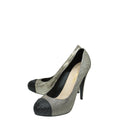 Chanel Bicolor Cap Toe CC Pumps 40.5