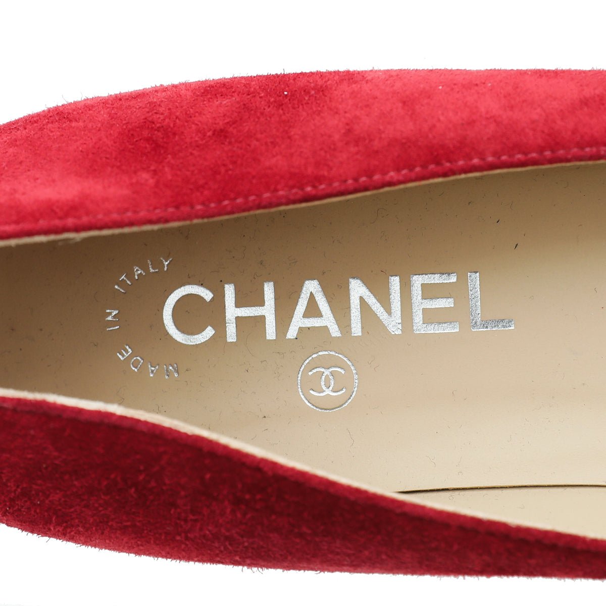 Chanel Bicolor Cap Toe Gabrielle Ballerina Flats 40