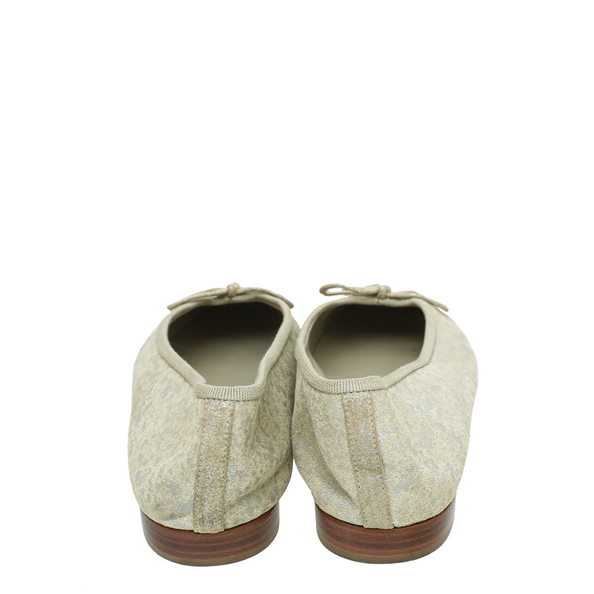 Chanel Bicolor CC Cap Toe Ballet Flats 37.5
