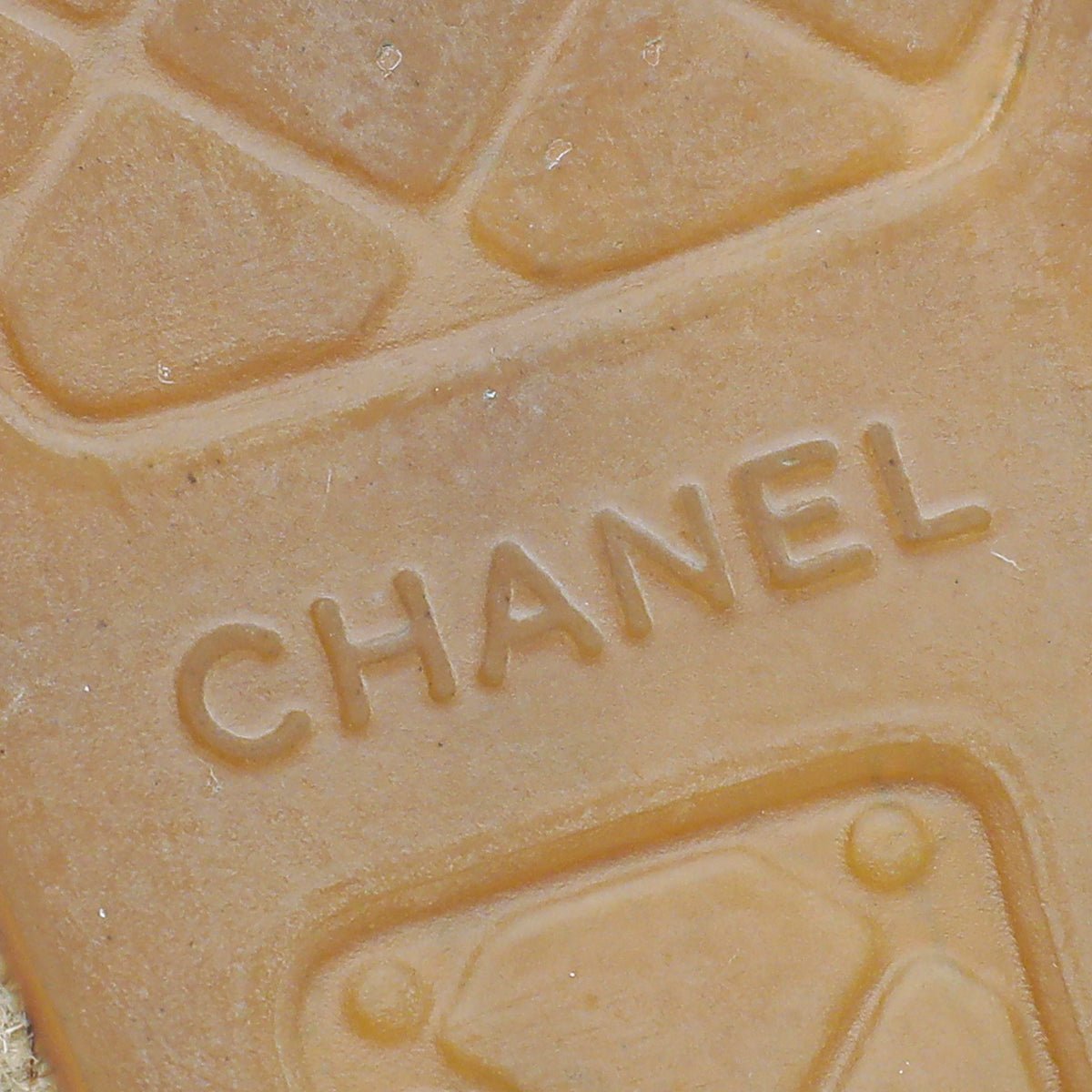 Chanel Bicolor CC Cap Toe Canvas Espadrille 35