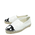 Chanel Bicolor CC Cap Toe Paint Espadrille 38