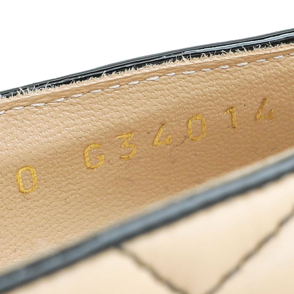 Chanel Bicolor CC Cap Toe Quilted Pump 39