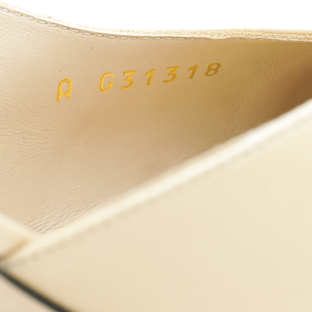 Chanel Bicolor CC Cap Toe Slingback 39