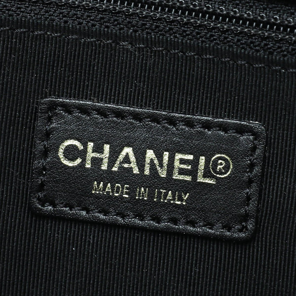Chanel Bicolor CC Chocolate Bar Flap Chain Bag