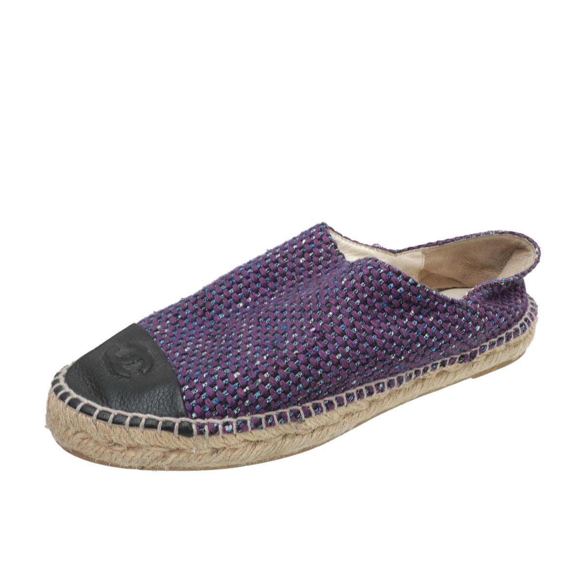 Chanel Bicolor CC Espadrille 40