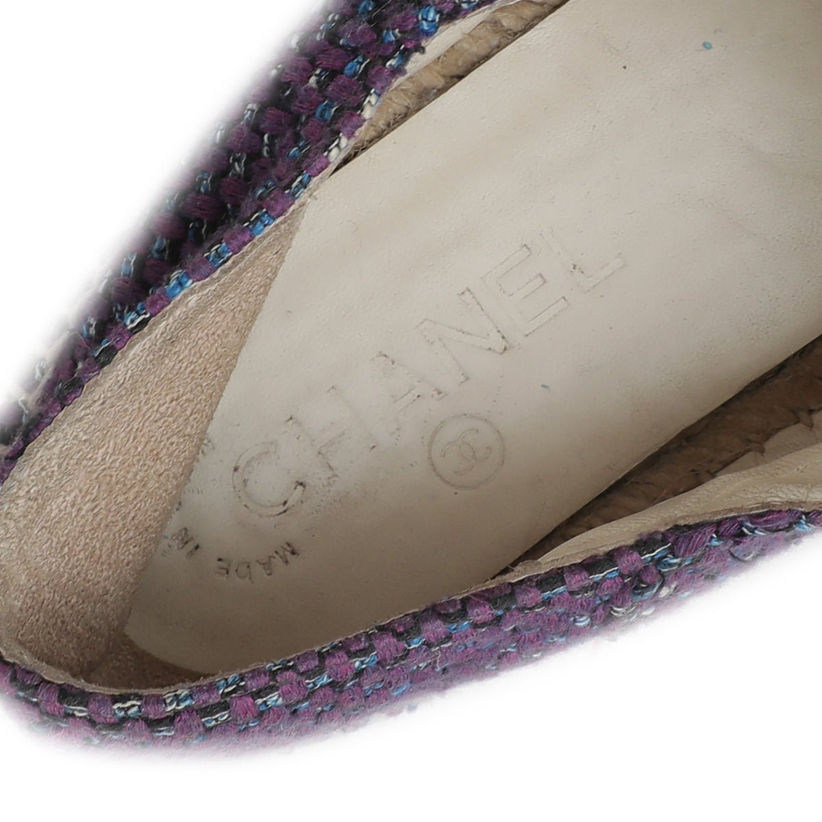 Chanel Bicolor CC Espadrille 40