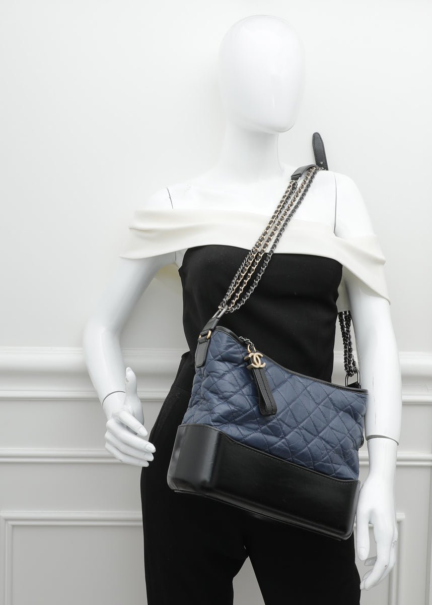 Chanel Bicolor CC Gabrielle Hobo Medium Bag