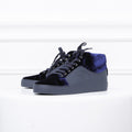 Chanel Bicolor CC High Cut Sneaker 39