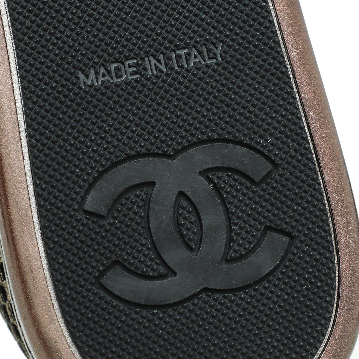 Chanel Bicolor CC Low Top Sneakers 37.5