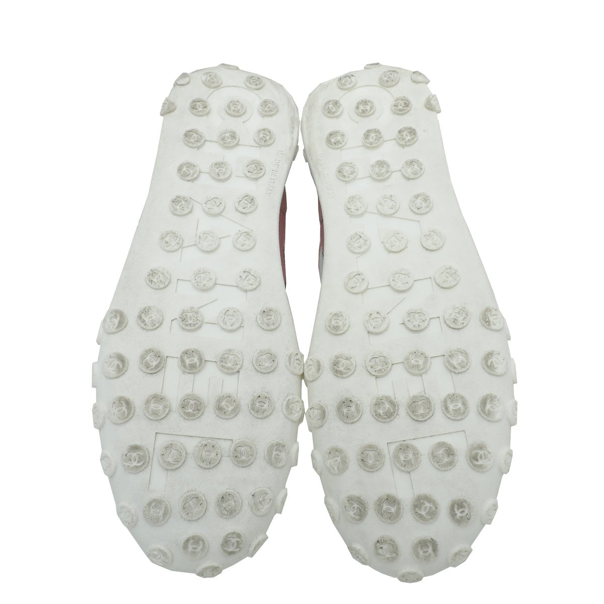 Chanel Bicolor CC Mesh Fabric Trainer Sneaker 39.5