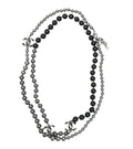 Chanel Bicolor CC Pearl Long Necklace