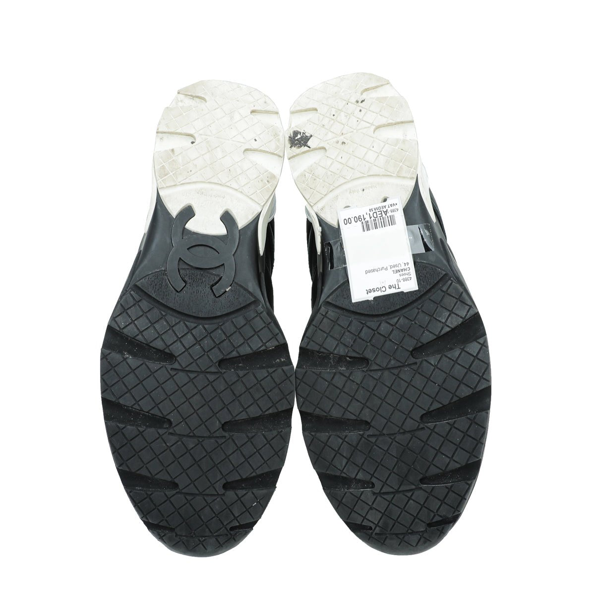 Chanel Bicolor CC Sneaker 44