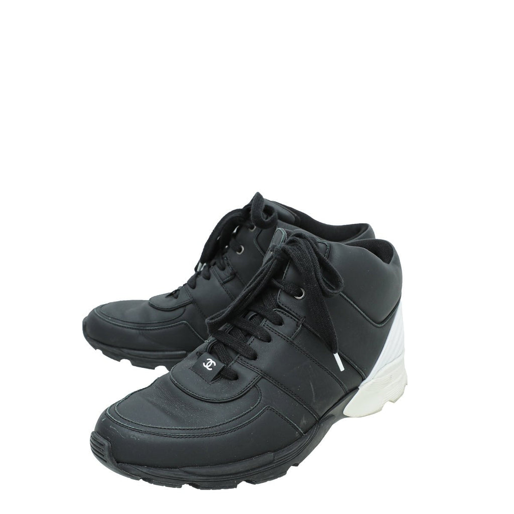 Chanel Bicolor CC Sneaker 44