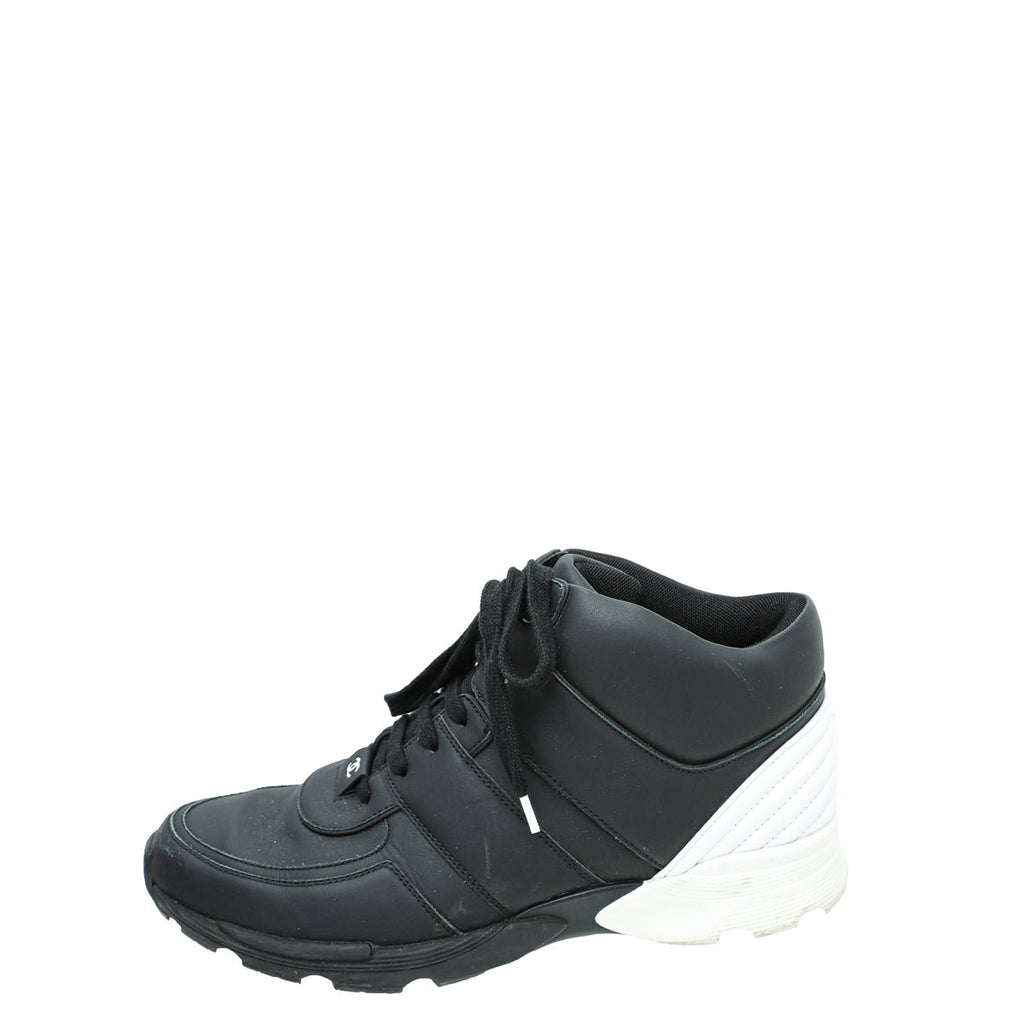 Chanel Bicolor CC Sneaker 44