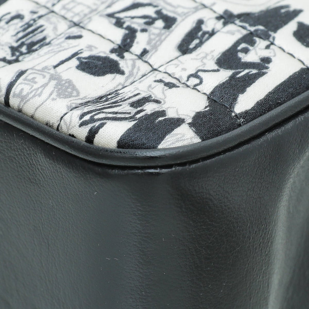 Chanel Bicolor Coco Mademoiselle Scarf Flap Bag