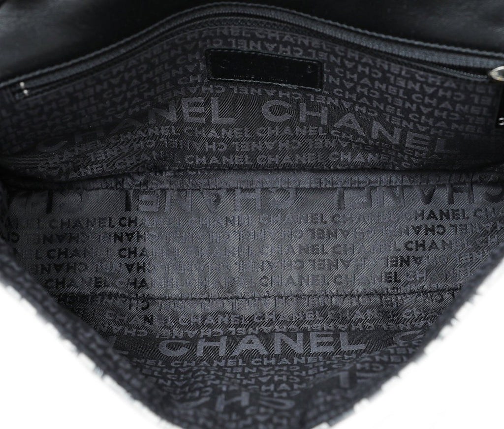 Chanel Bicolor Coco Mademoiselle Scarf Flap Bag