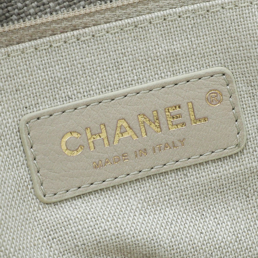 Chanel Bicolor Deauville Tote Large Bag