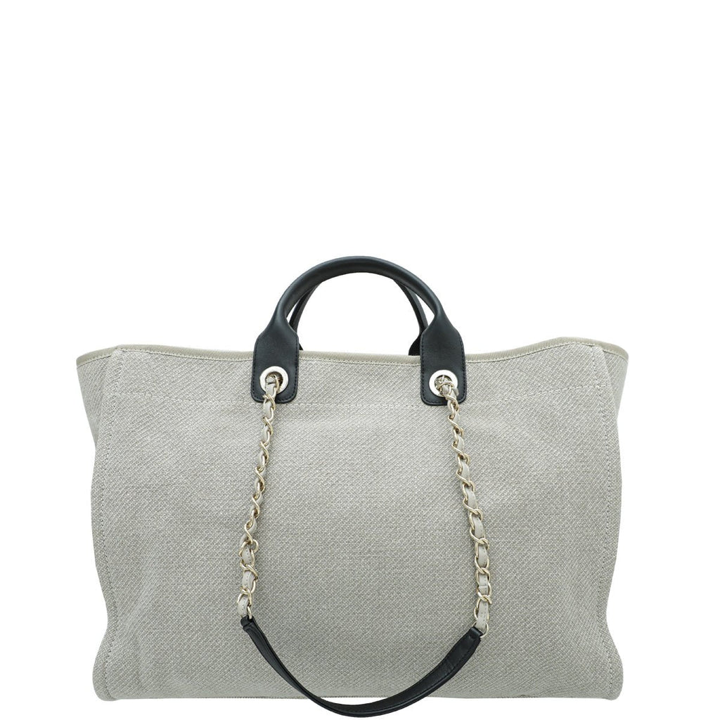 Chanel Bicolor Deauville Tote Large Bag