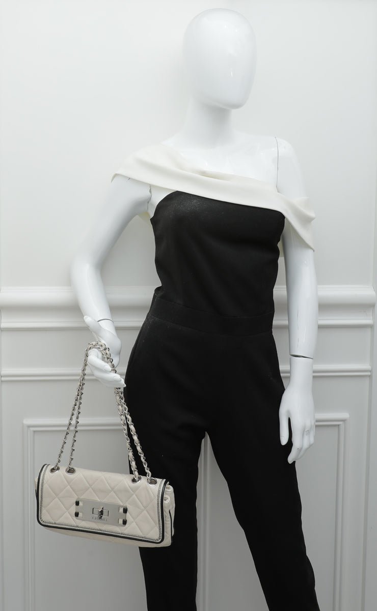 Chanel Bicolor East-West Reissue Lock Flap Bag