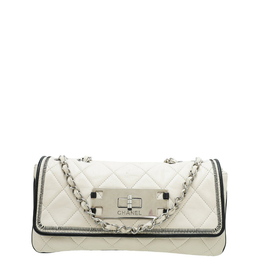 Chanel Bicolor East-West Reissue Lock Flap Bag