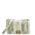 Chanel Bicolor Le Boy Cuba Painted Medium Flap Bag