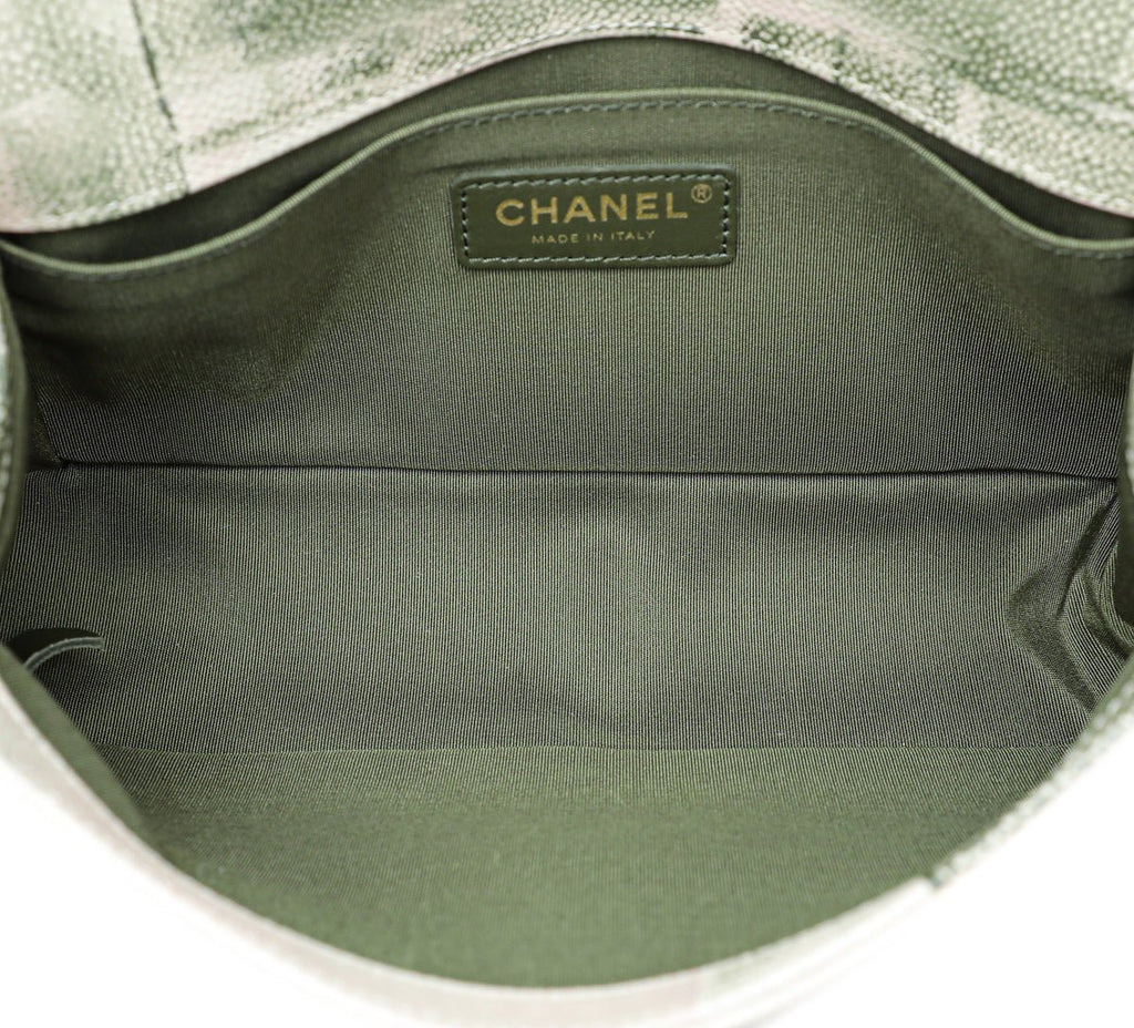 Chanel Bicolor Le Boy Cuba Painted Medium Flap Bag
