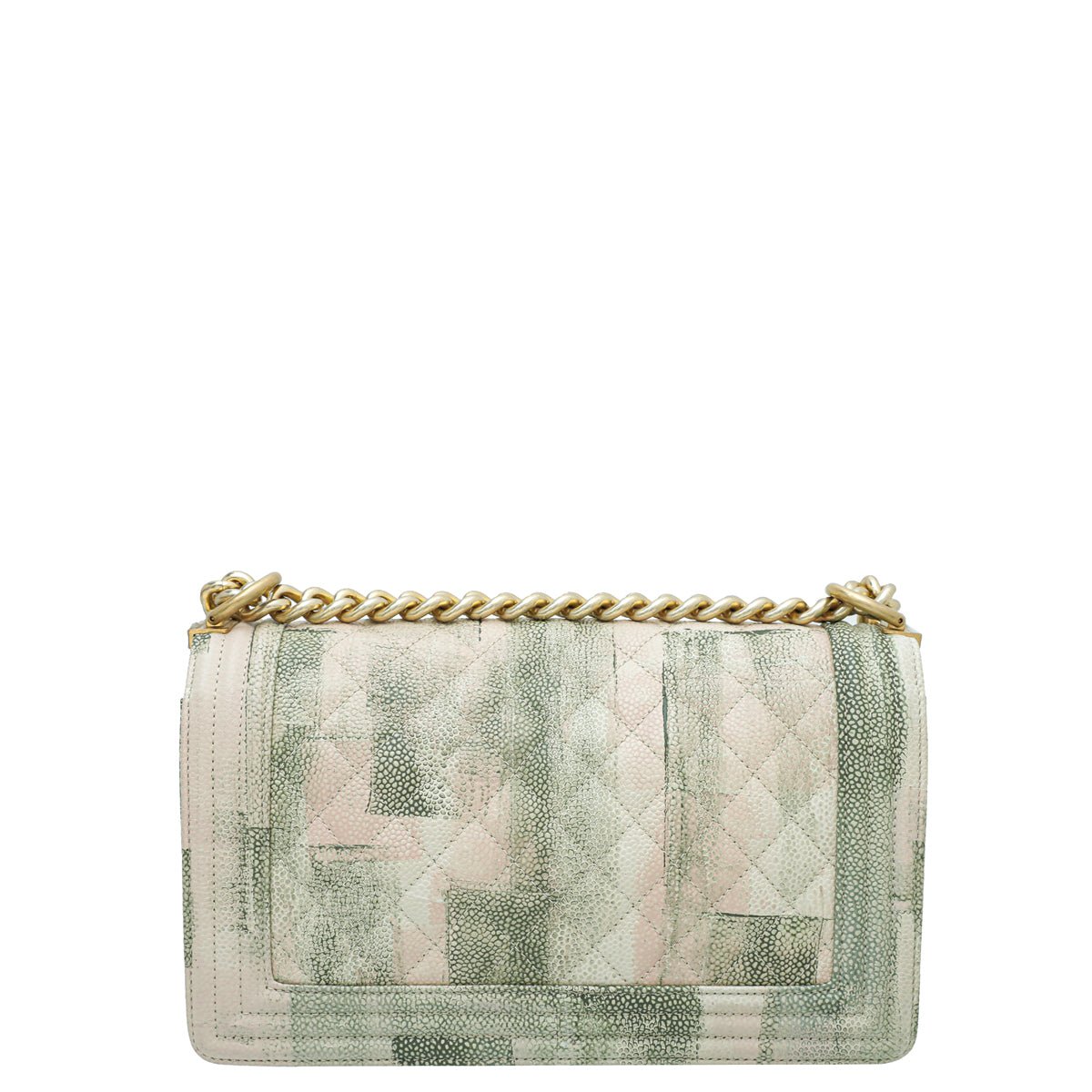 Chanel Bicolor Le Boy Cuba Painted Medium Flap Bag