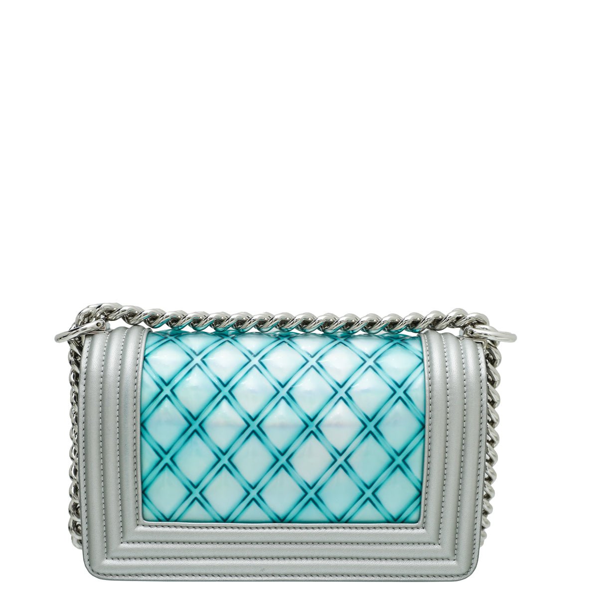 Chanel Bicolor Le Boy Metallic Small Bag