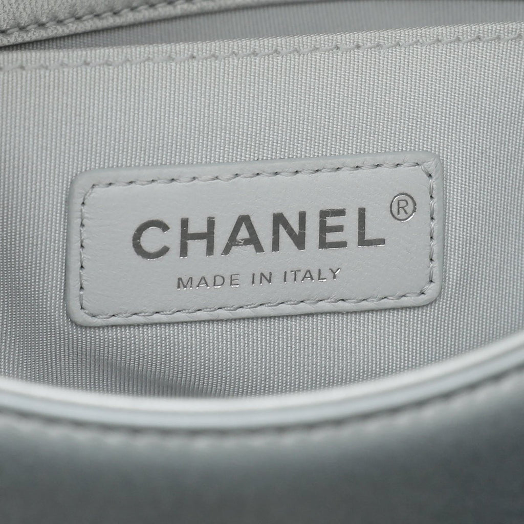 Chanel Bicolor Le Boy Metallic Small Bag