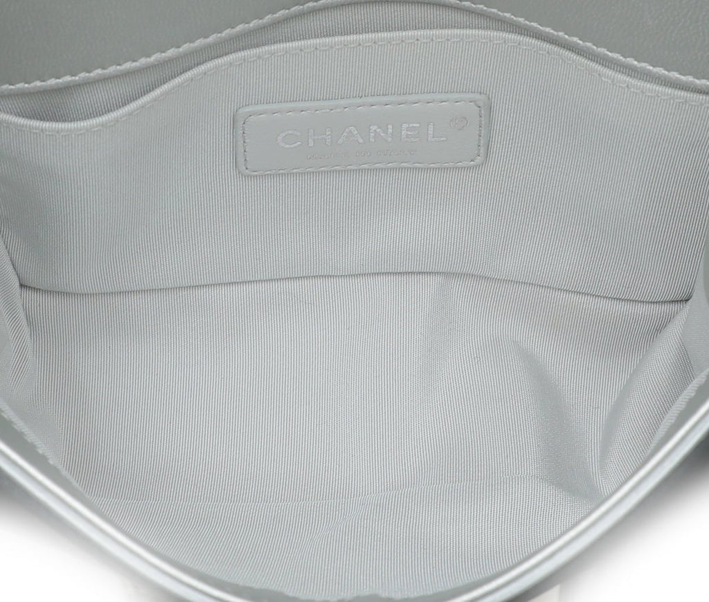 Chanel Bicolor Le Boy Metallic Small Bag