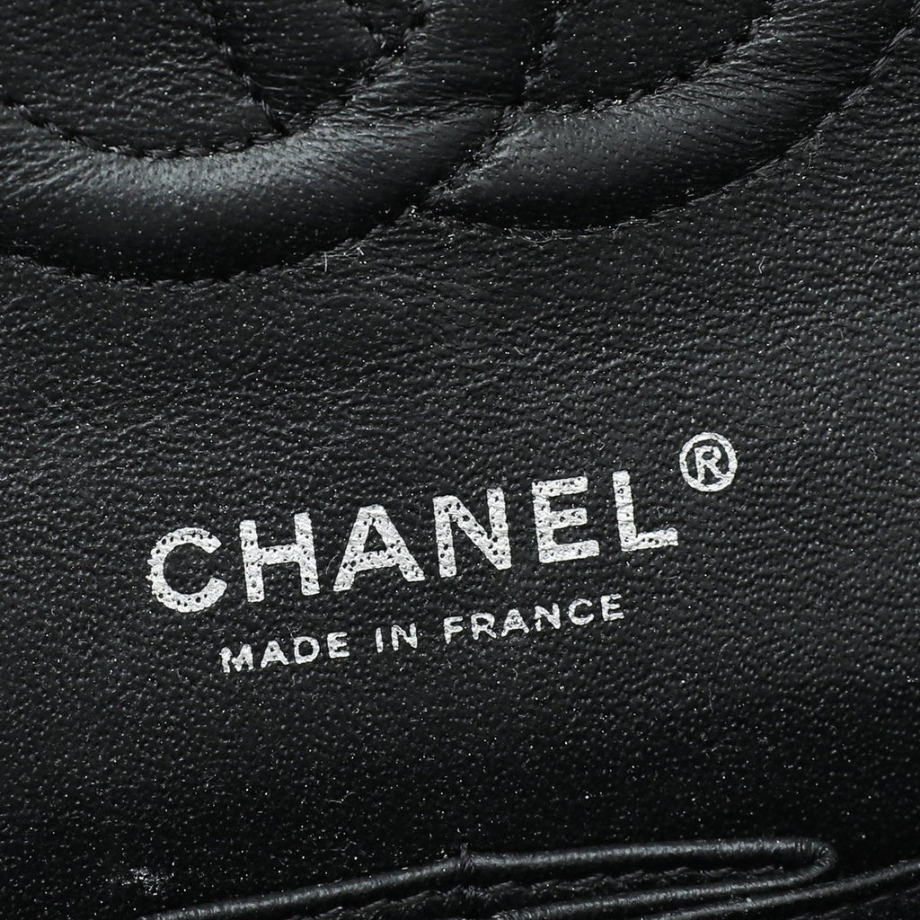 Chanel Bicolor Reissue Tweed Garden Party 224 Double Flap Bag