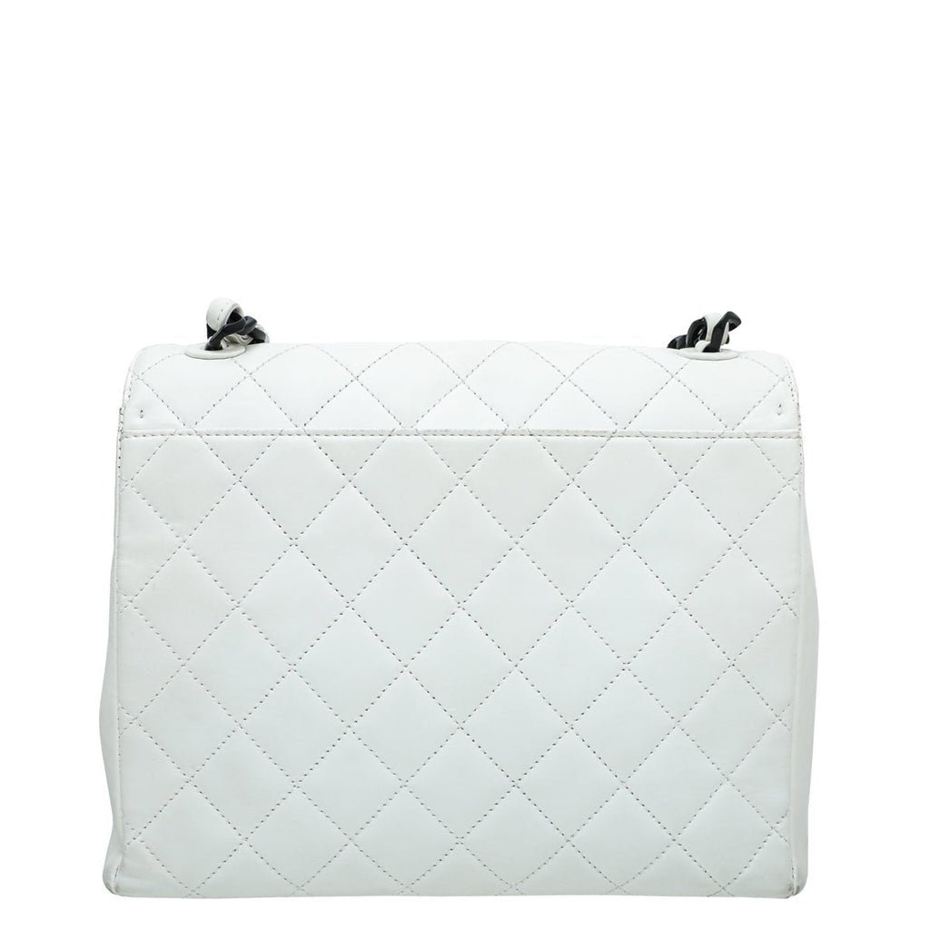 Chanel Bicolor Resin Chain Flap Bag