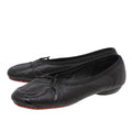 Chanel Black Cambon Ballet Flats 36.5