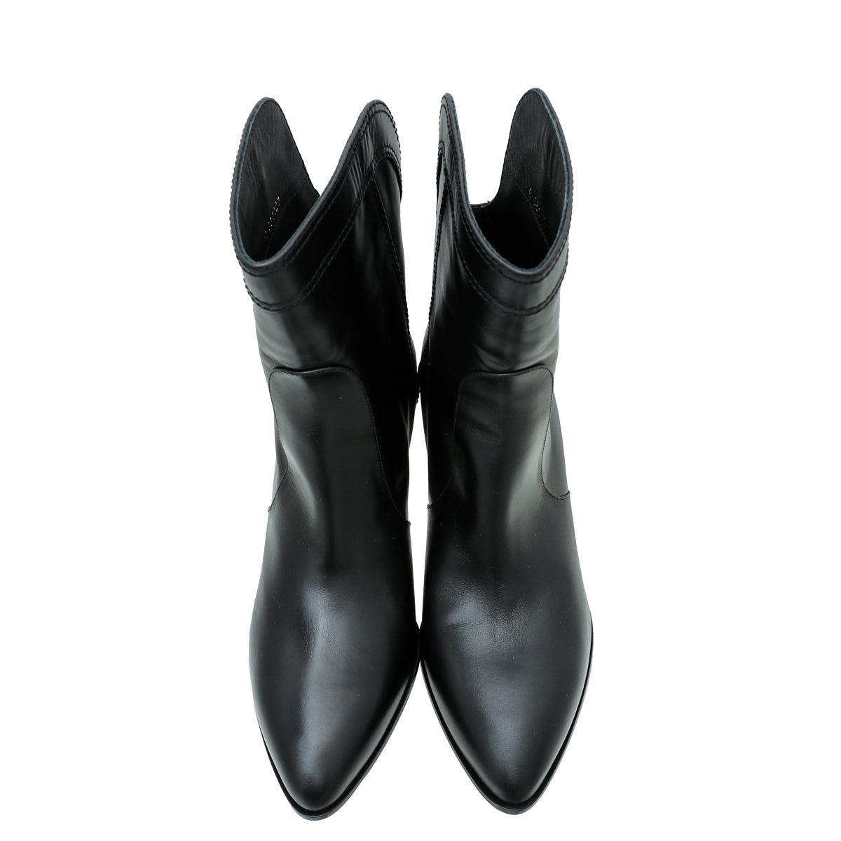 Chanel Black CC Ankle Boot 40.5