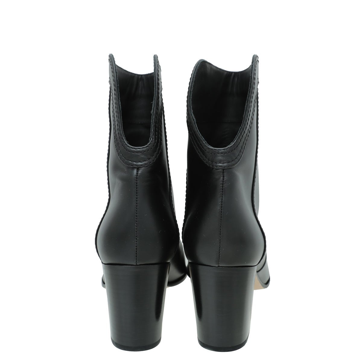 Chanel Black CC Ankle Boot 40.5