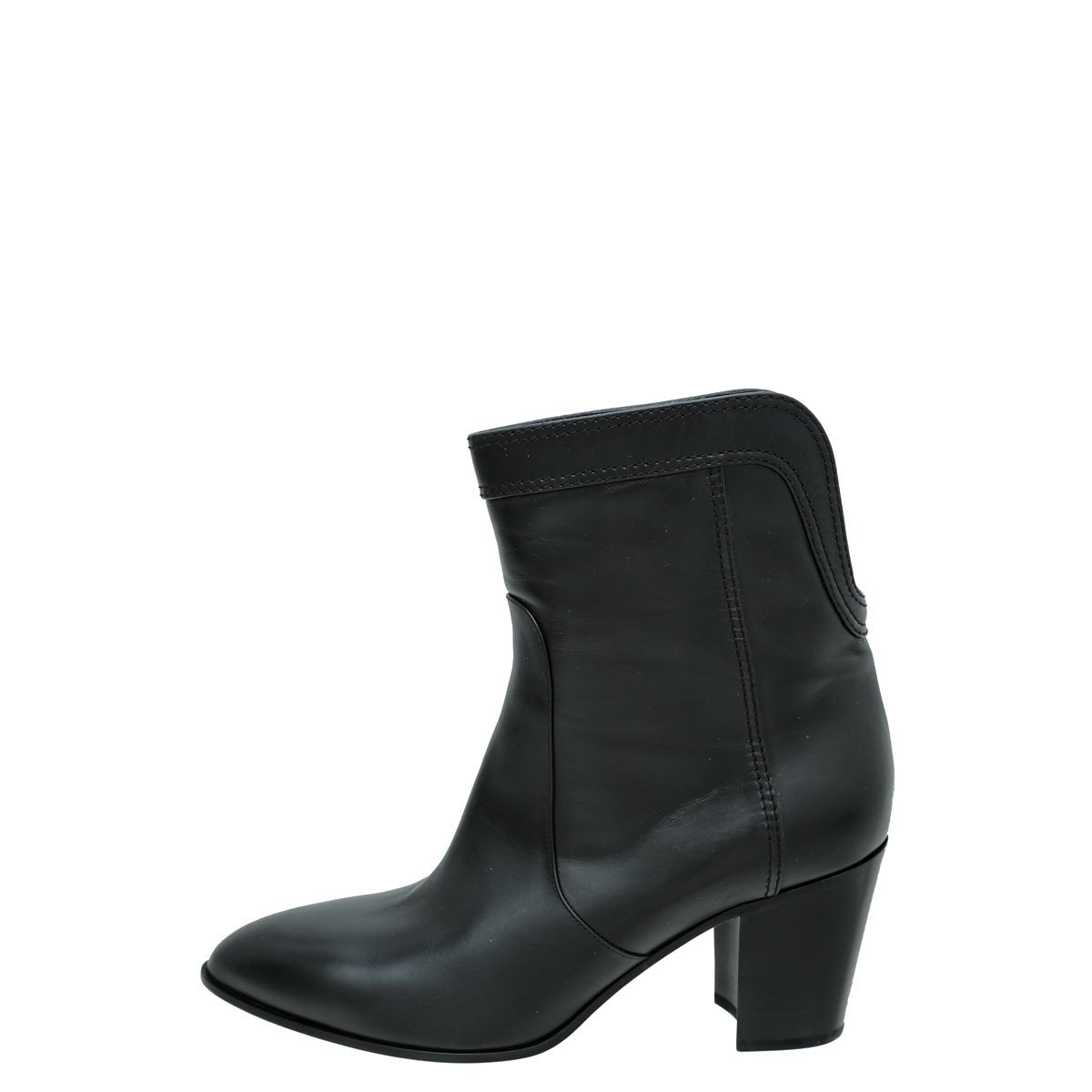 Chanel Black CC Ankle Boot 40.5