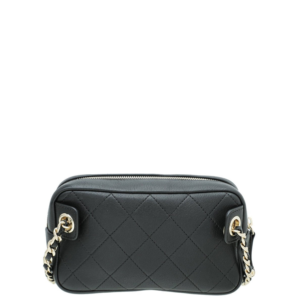 Chanel Black CC Casual Trip Waist Bag