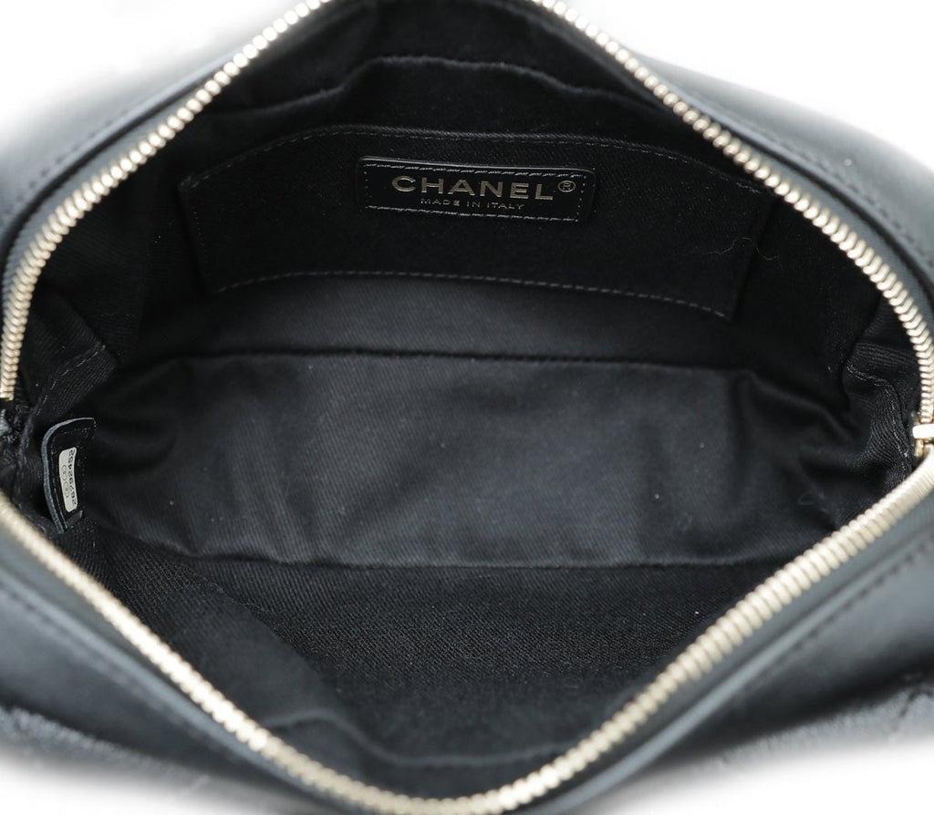 Chanel Black CC Casual Trip Waist Bag
