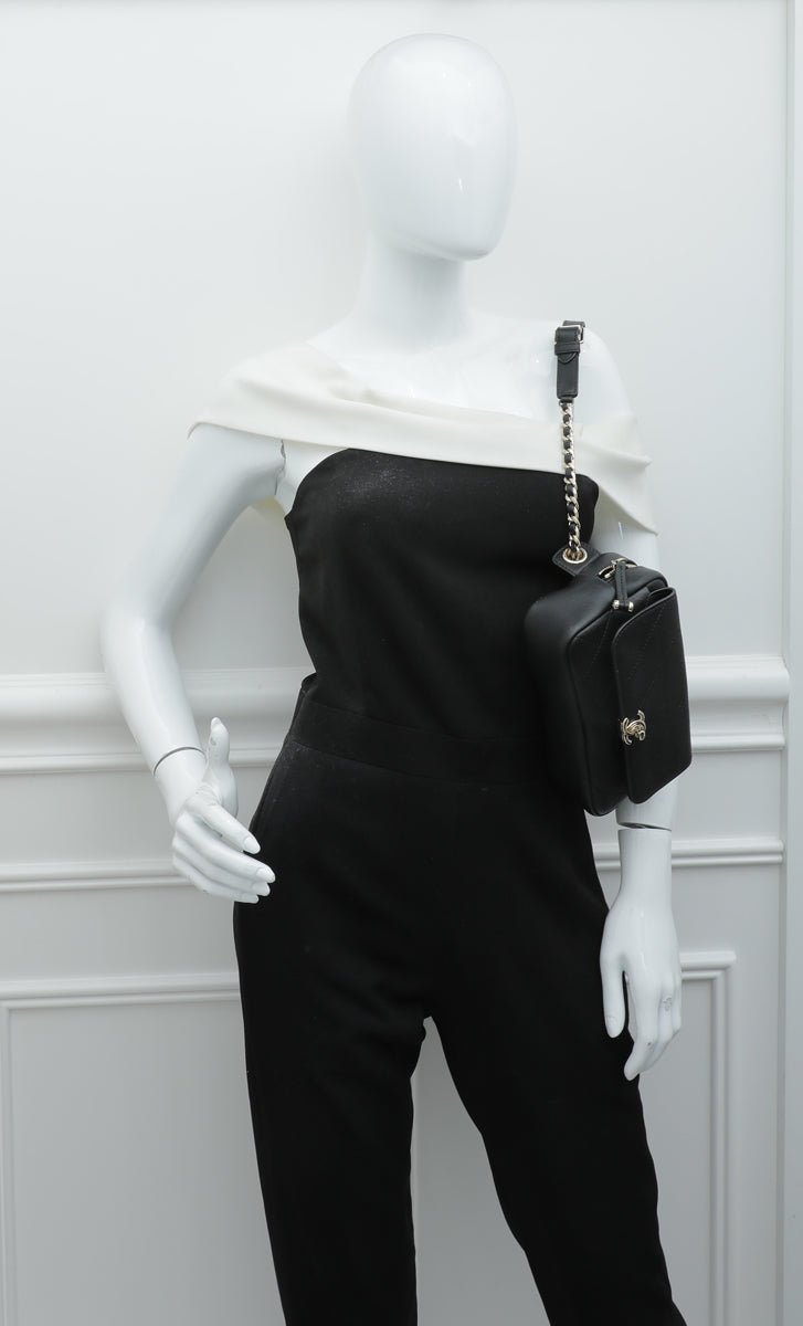 Chanel Black CC Casual Trip Waist Bag