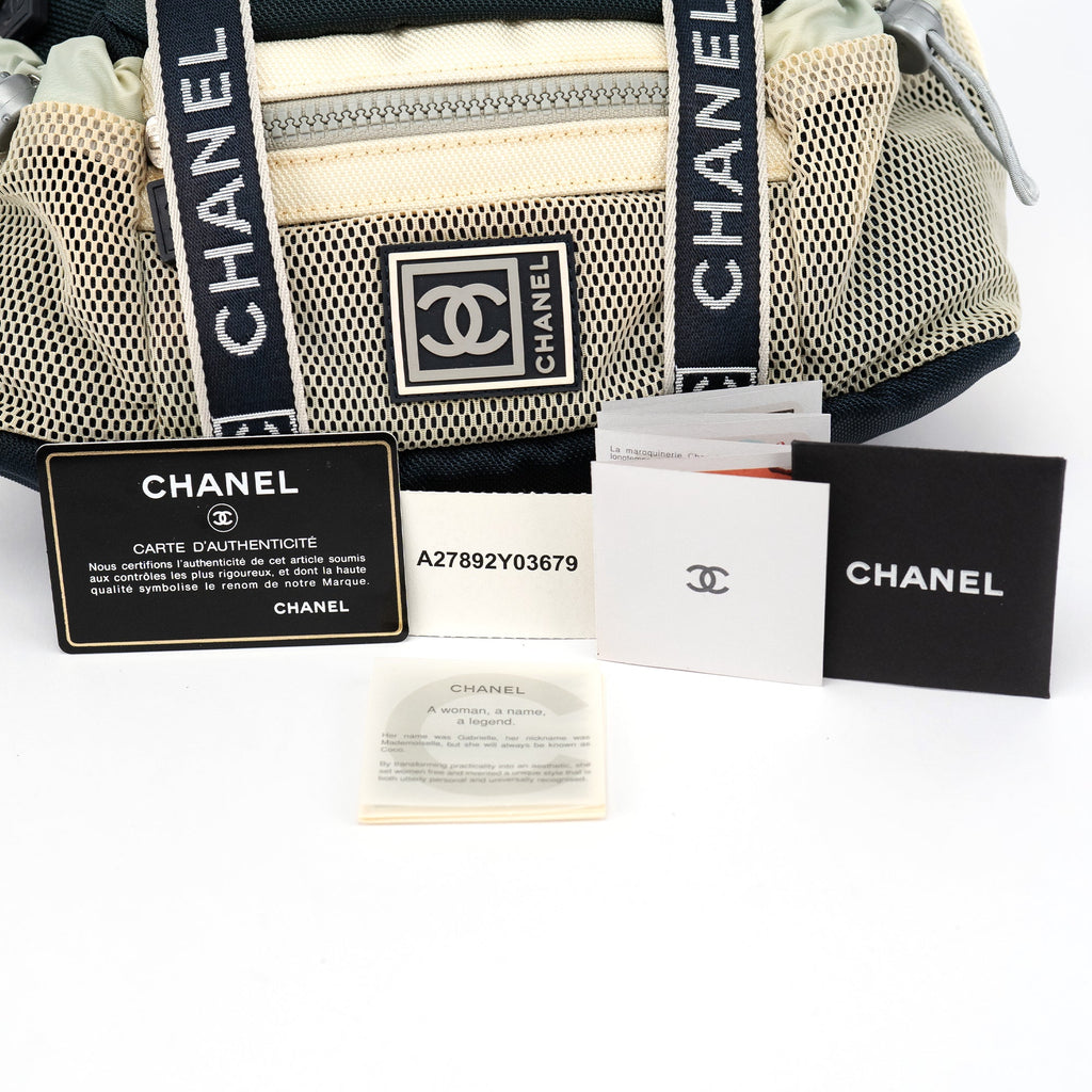 Spring 2001 Grey Nylon Sport Waist Bag
