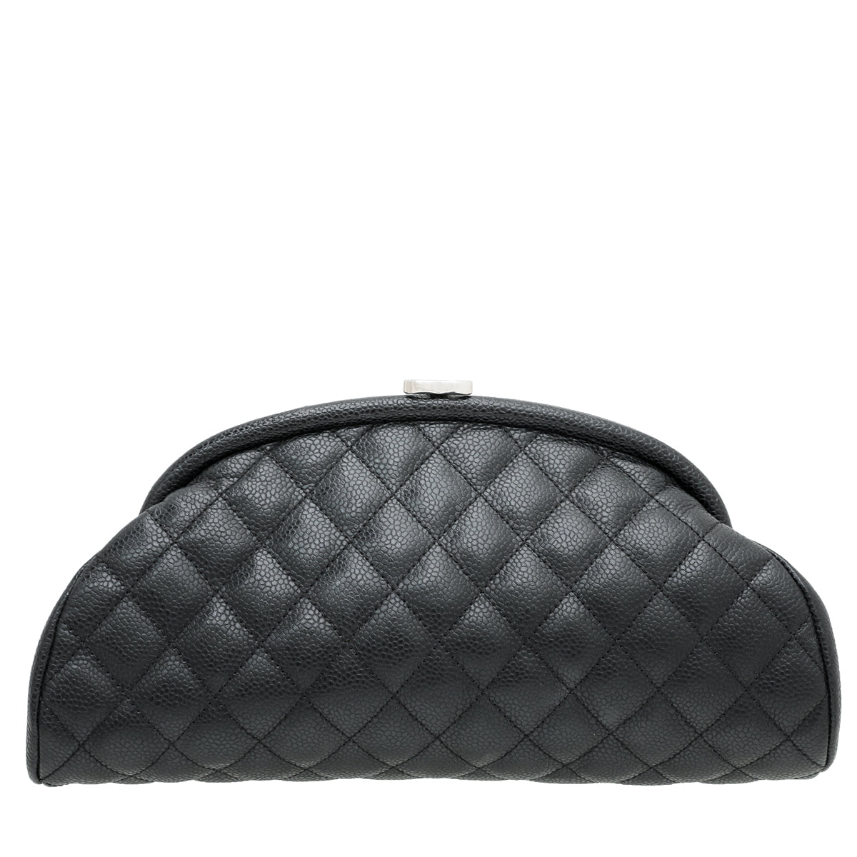 Chanel Black CC Timeless Clutch