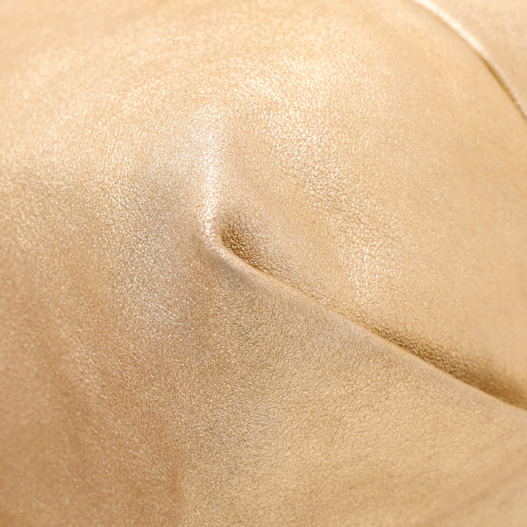 Chanel Metallic Gold CC Hobo Bag